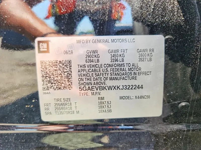 2019 BUICK ENCLAVE PREMIUM  