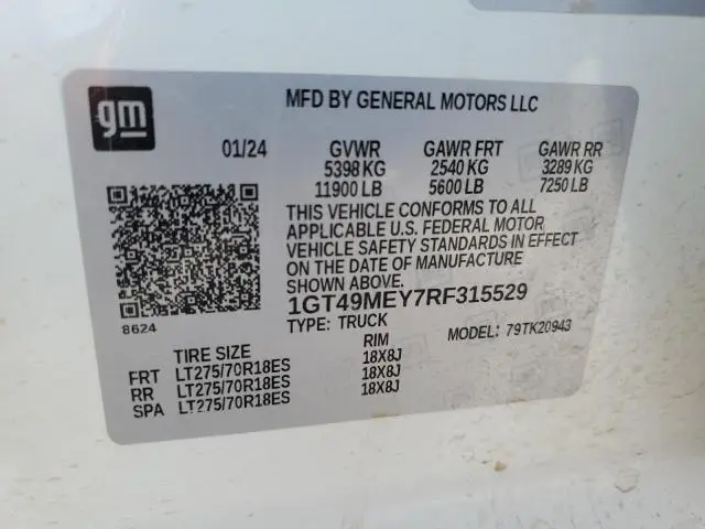 2024 GMC SIERRA K2500 SLE  