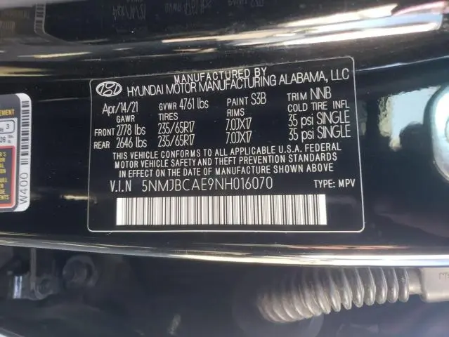 2022 HYUNDAI TUCSON SEL  