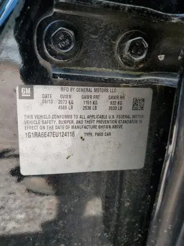 2014 CHEVROLET VOLT   