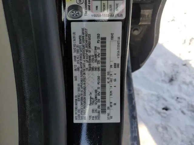 2013 FORD FIESTA SE  
