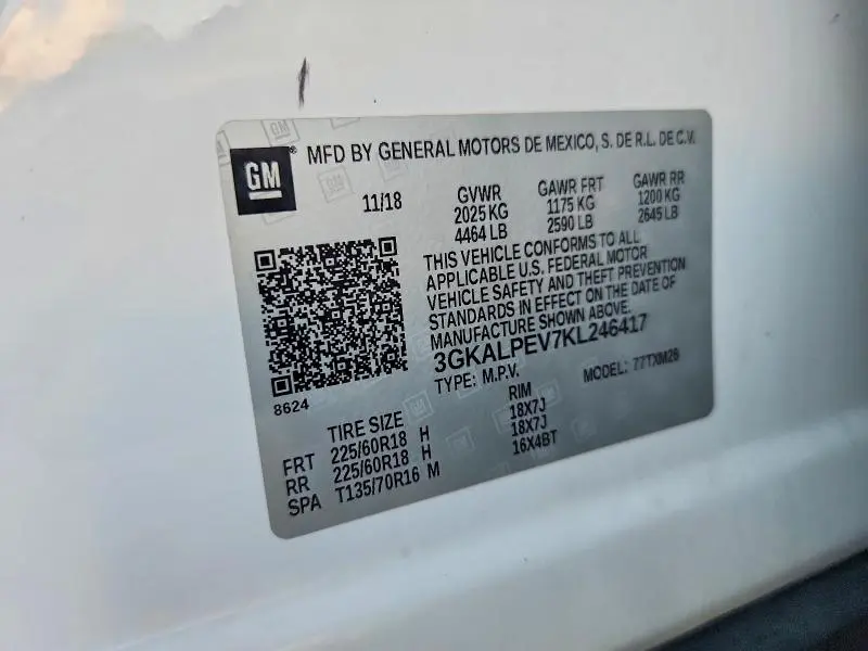 2019 GMC TERRAIN SLT  