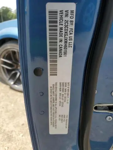 2021 DODGE CHARGER SCAT PACK  