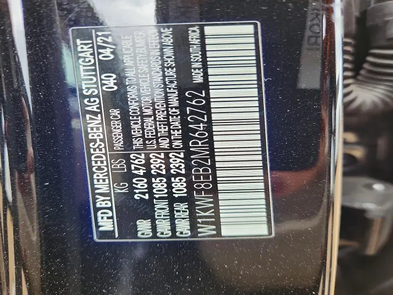 2021 MERCEDES-BENZ C 300 4MATIC  