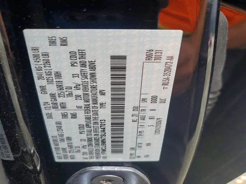 2025 FORD ESCAPE ST LINE  