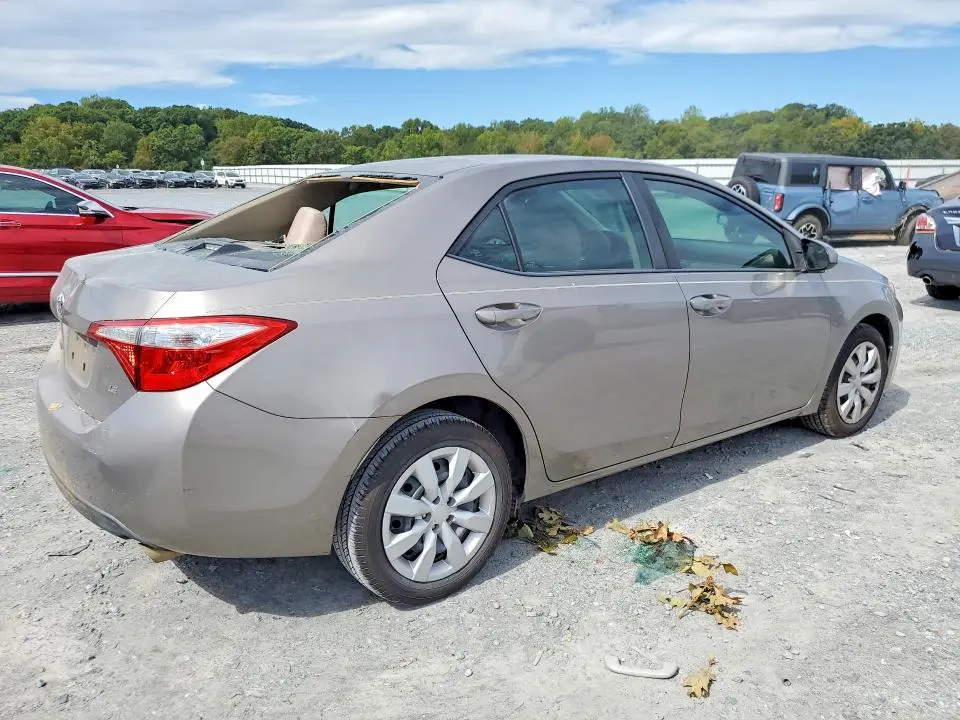 2016 TOYOTA COROLLA LE  