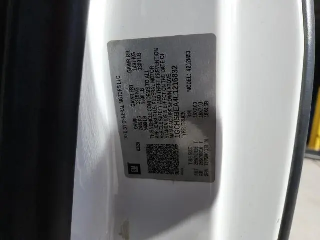 2020 CHEVROLET COLORADO   