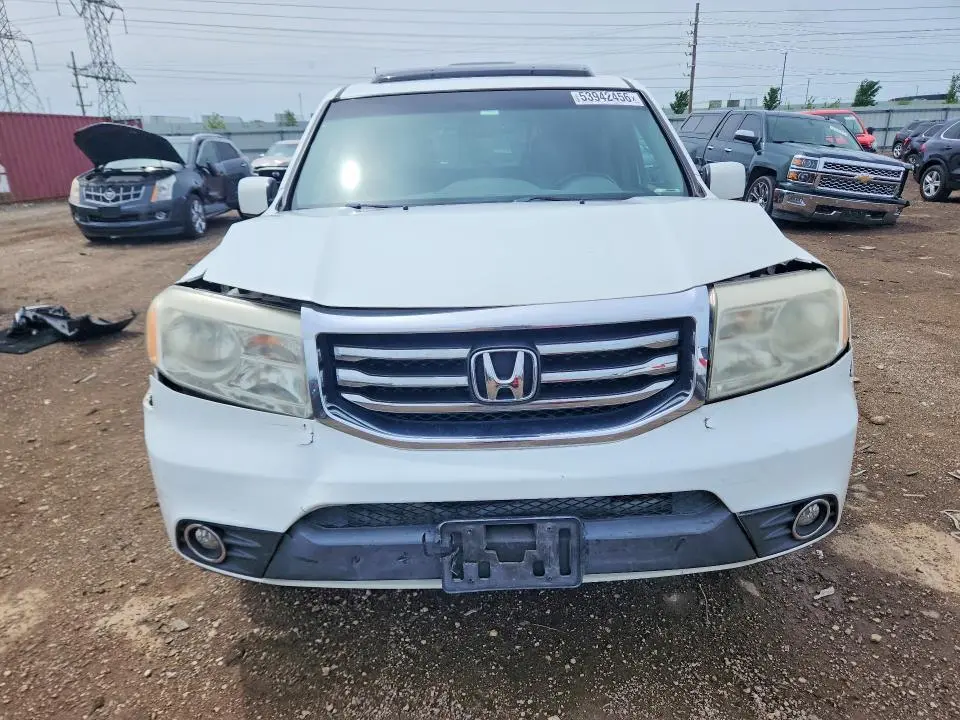 2012 HONDA PILOT EXLN  