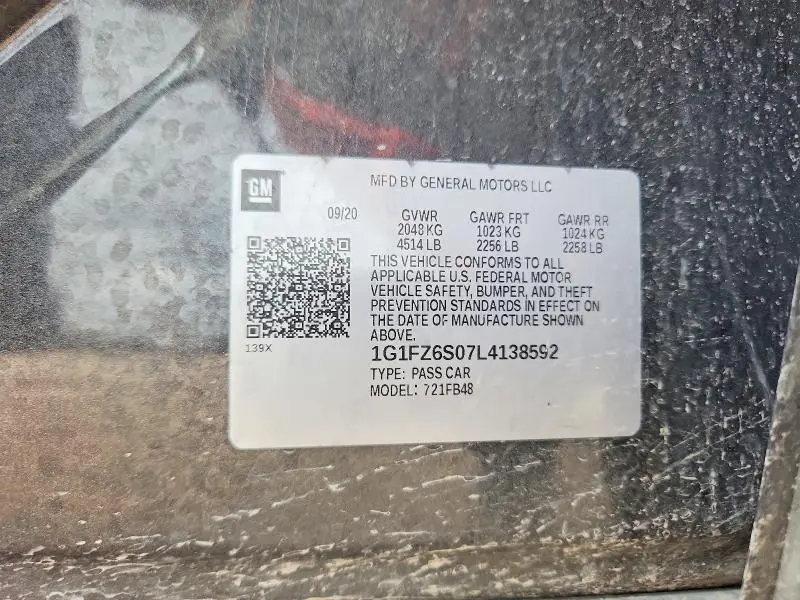 2020 CHEVROLET BOLT EV PREMIER  