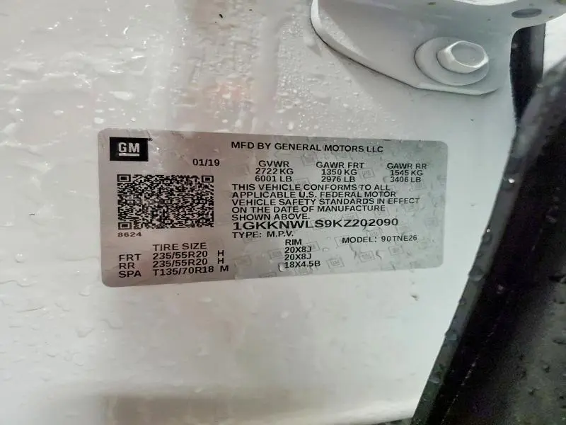 2019 GMC ACADIA SLT-2  