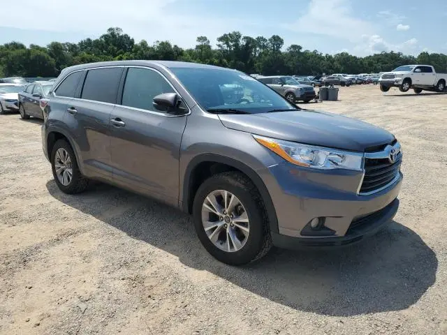 2016 TOYOTA HIGHLANDER LE  