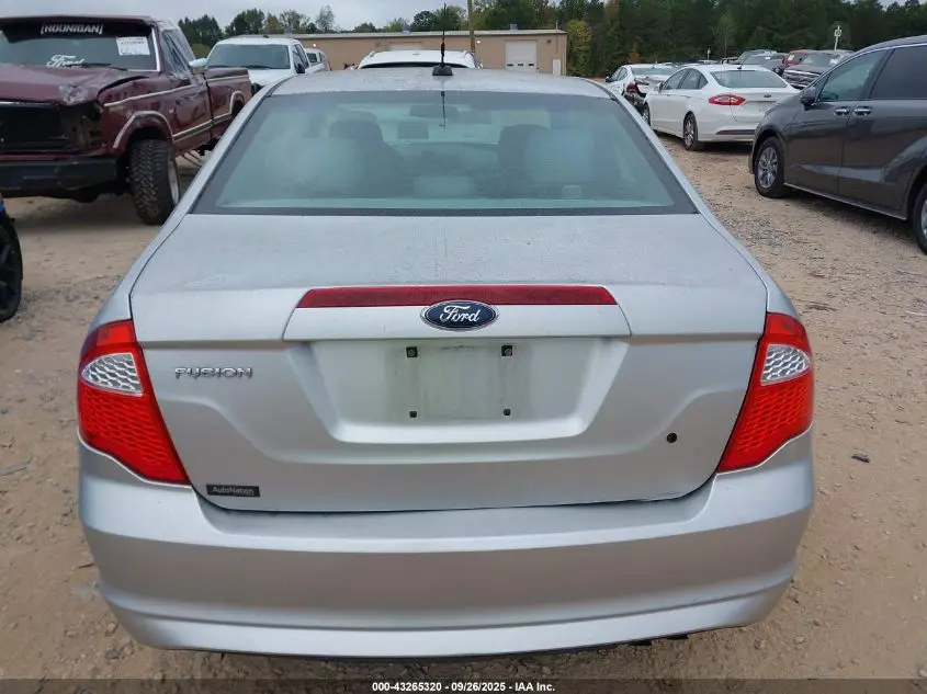 2012 FORD FUSION S