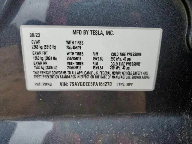 2023 TESLA MODEL Y 