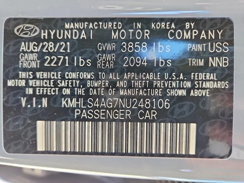 2022 HYUNDAI ELANTRA SEL  