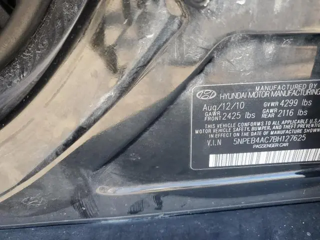 2011 HYUNDAI SONATA GLS