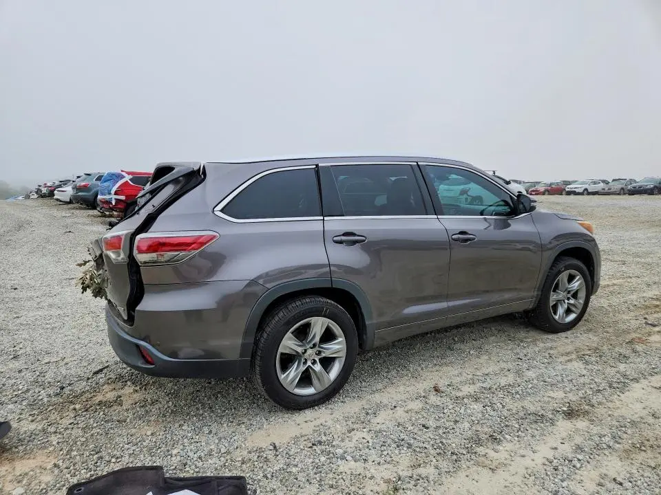2015 TOYOTA HIGHLANDER LIMITED PLATINUM  