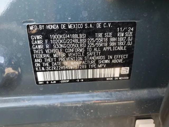 2025 HONDA HR-V SPORT  