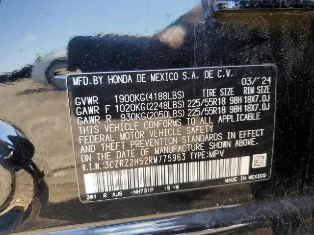 2024 HONDA HR-V SPORT  