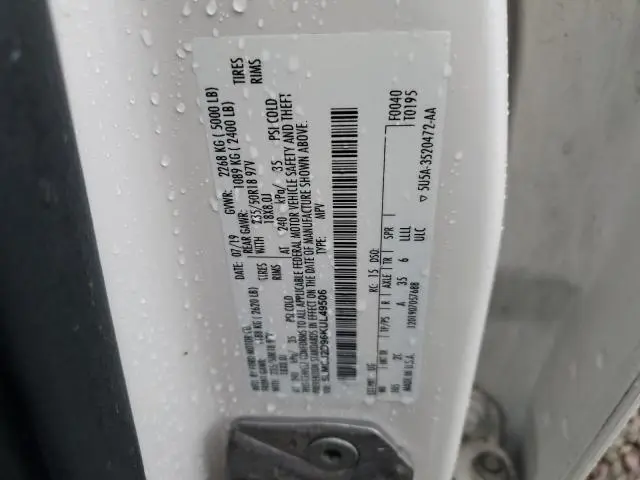 2019 LINCOLN MKC SELECT  