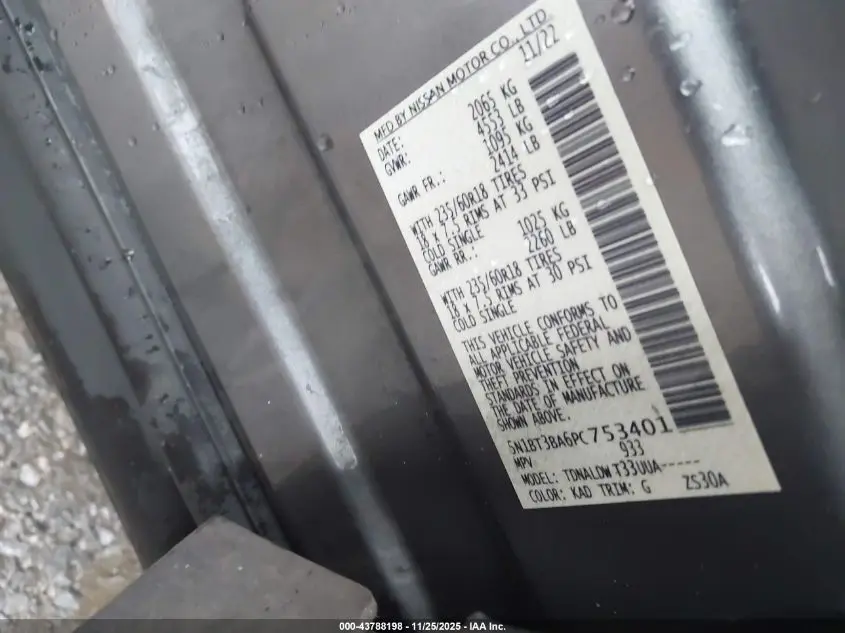 2023 NISSAN ROGUE SV FWD