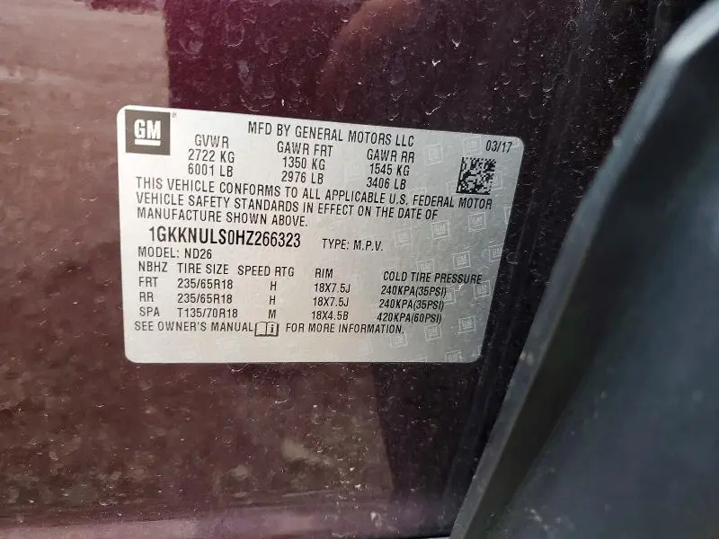 2017 GMC ACADIA SLT-1  