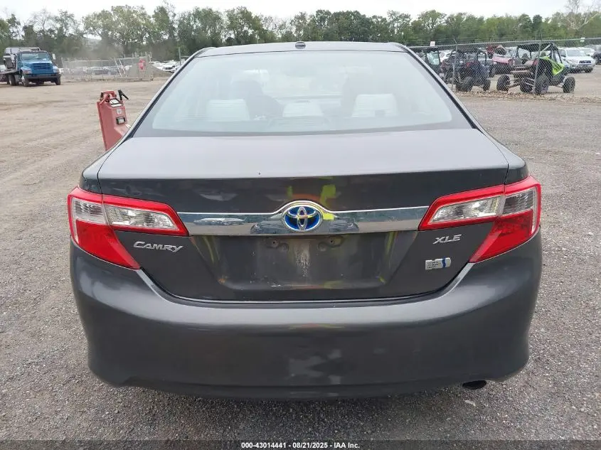 2012 TOYOTA CAMRY HYBRID XLE