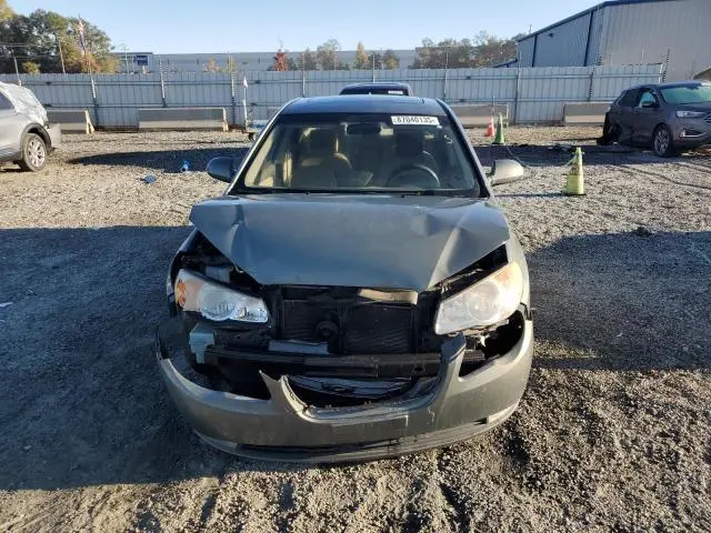 2010 HYUNDAI ELANTRA BLUE  