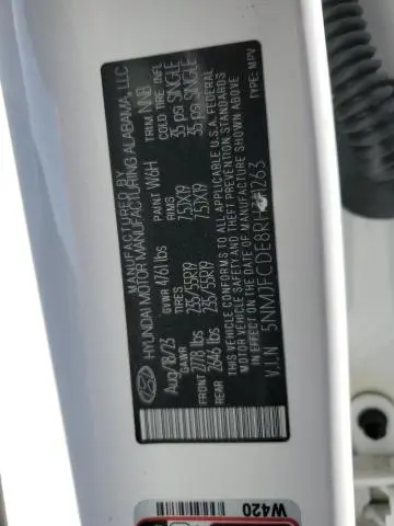 2024 HYUNDAI TUCSON SEL  