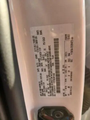 2015 FORD F150 SUPERCREW  