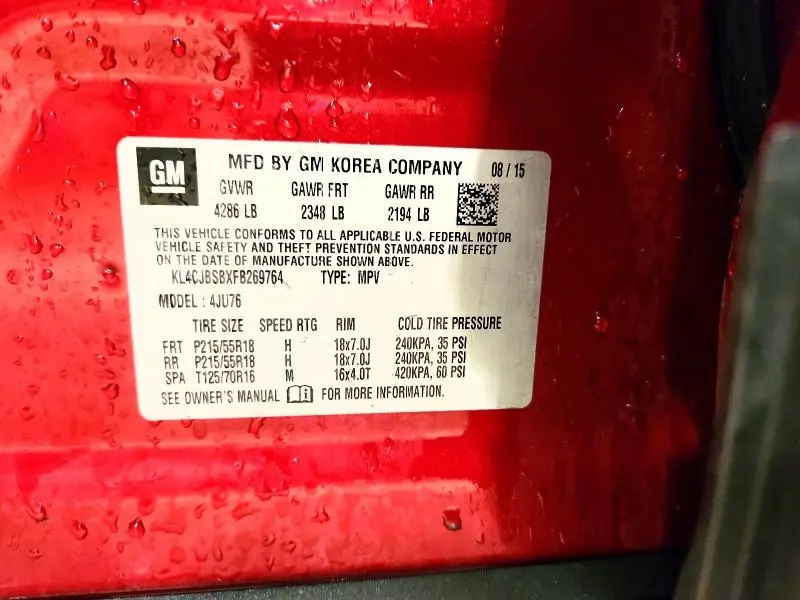 2015 BUICK ENCORE CONVENIENCE  