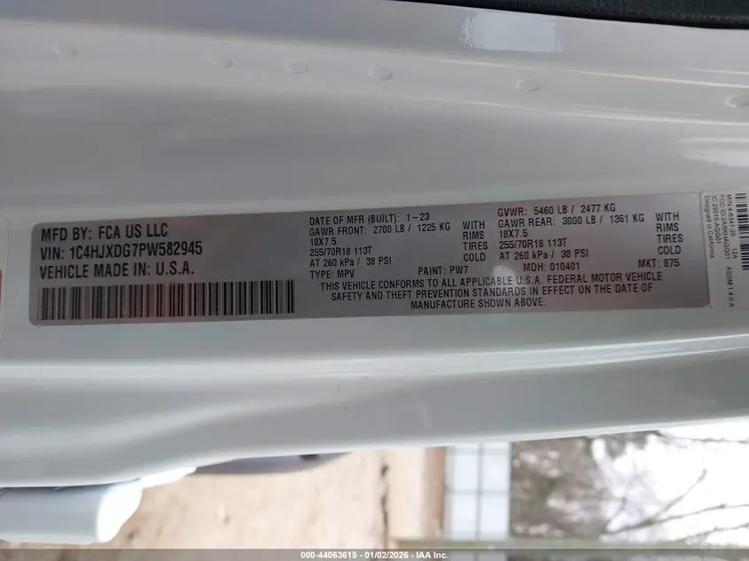 2023 JEEP WRANGLER 4-DOOR SPORT ALTITUDE 4X4