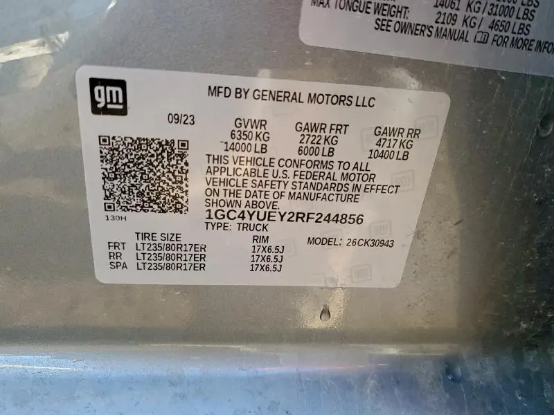 2024 CHEVROLET SILVERADO K3500 LTZ  