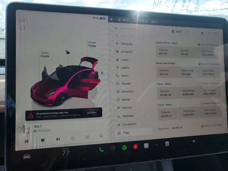 2023 TESLA MODEL 3   