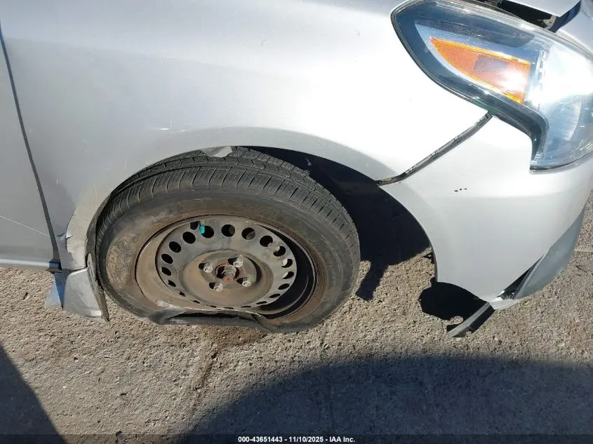 2018 NISSAN VERSA 1.6 S+