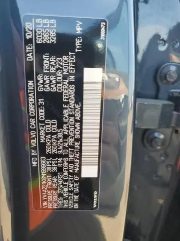 2021 VOLVO XC90 T6 MOMENTUM