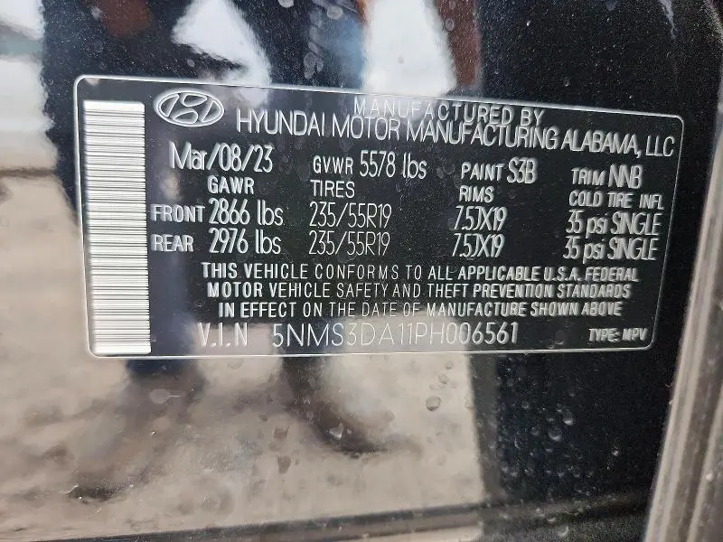 2023 HYUNDAI SANTA FE SEL PREMIUM  