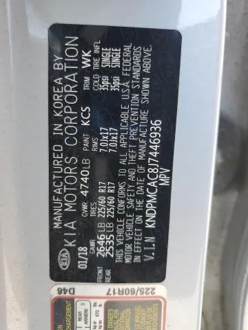 2018 KIA SPORTAGE LX  