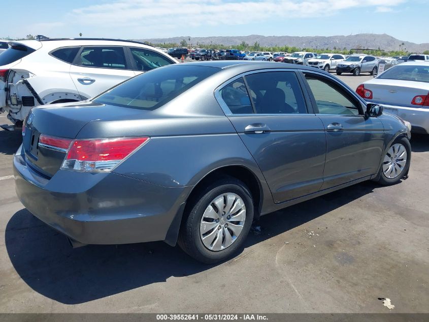 2012 HONDA ACCORD 2.4 LX