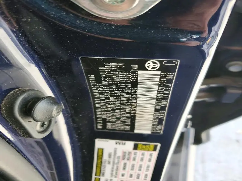 2022 TOYOTA COROLLA LE  