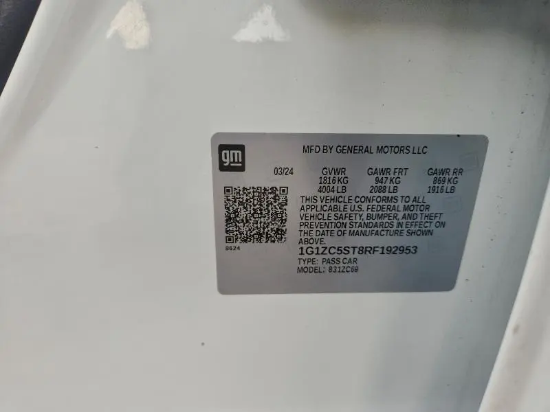 2024 CHEVROLET MALIBU LS  