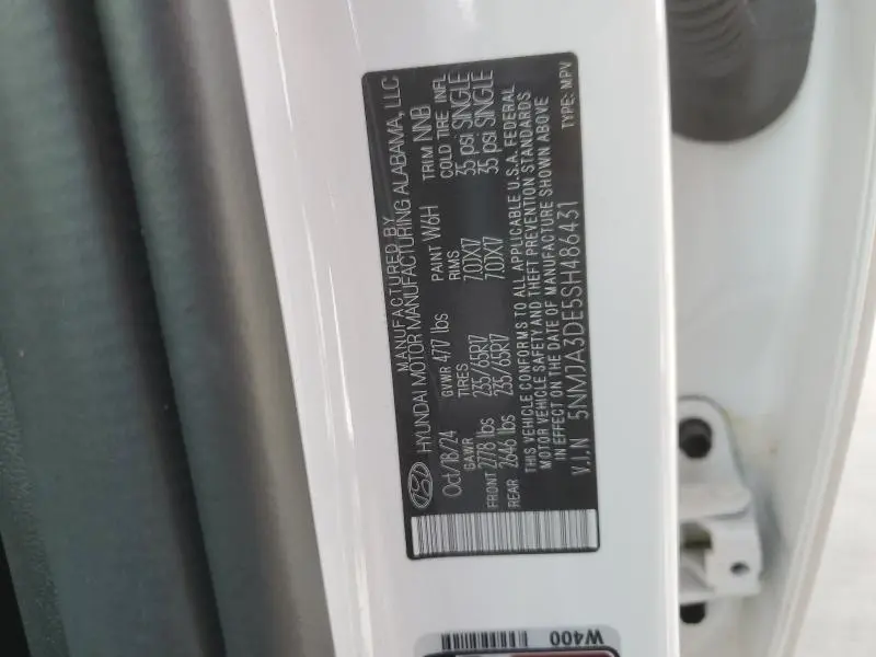 2025 HYUNDAI TUCSON SE  