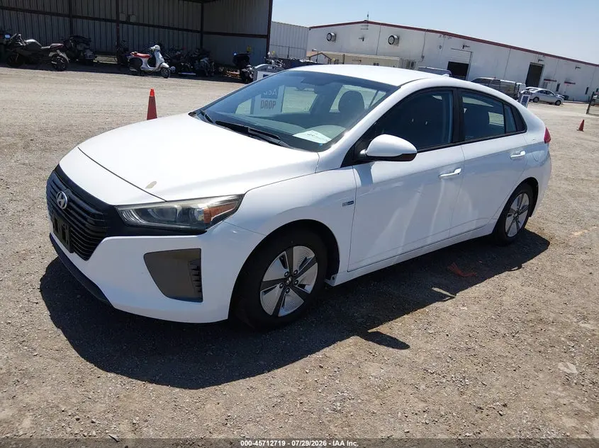 2018 HYUNDAI IONIQ HYBRID BLUE