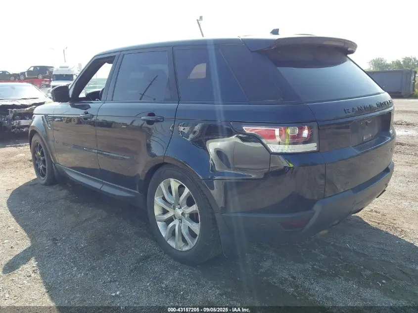 2016 LAND ROVER RANGE ROVER SPORT 5.0L V8 SUPERCHARGED/5.0L V8 SUPERCHARGED DYNAMIC