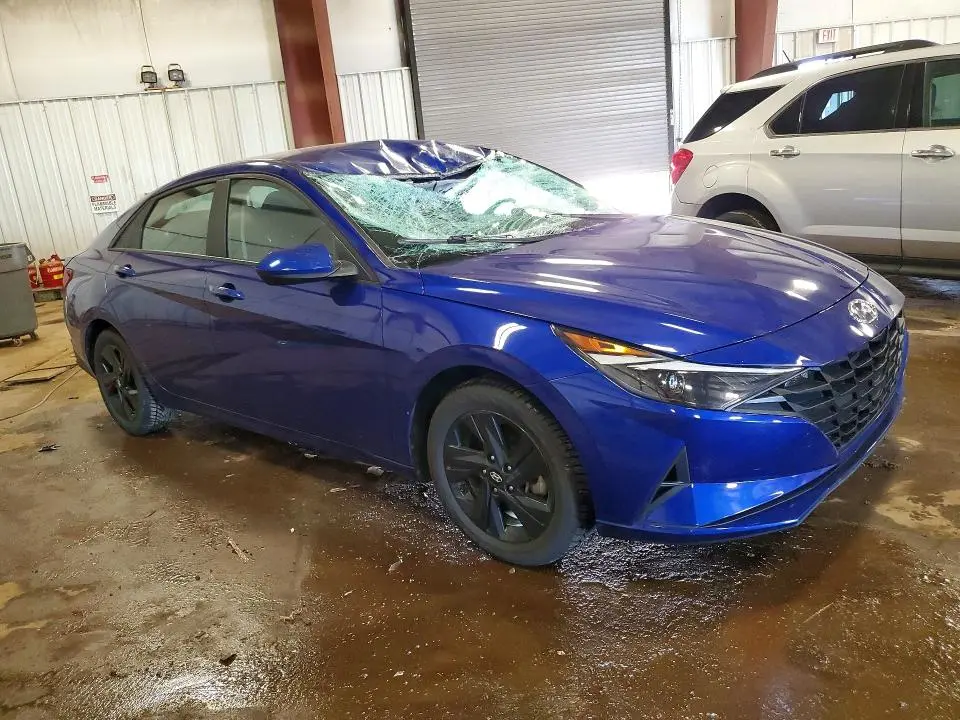 2023 HYUNDAI ELANTRA BLUE  