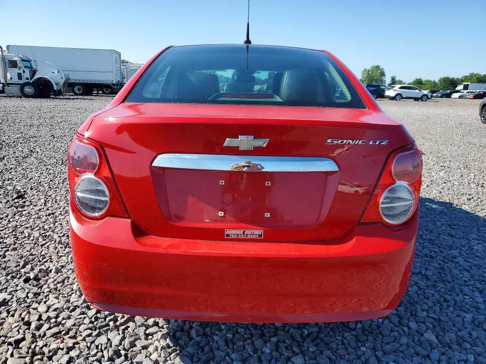 2012 CHEVROLET SONIC LTZ  
