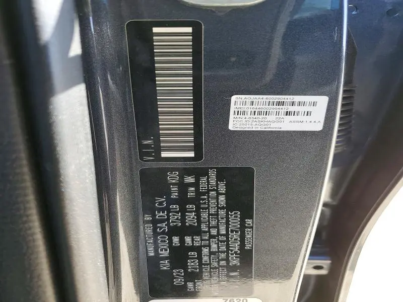 2024 KIA FORTE GT-LINE  