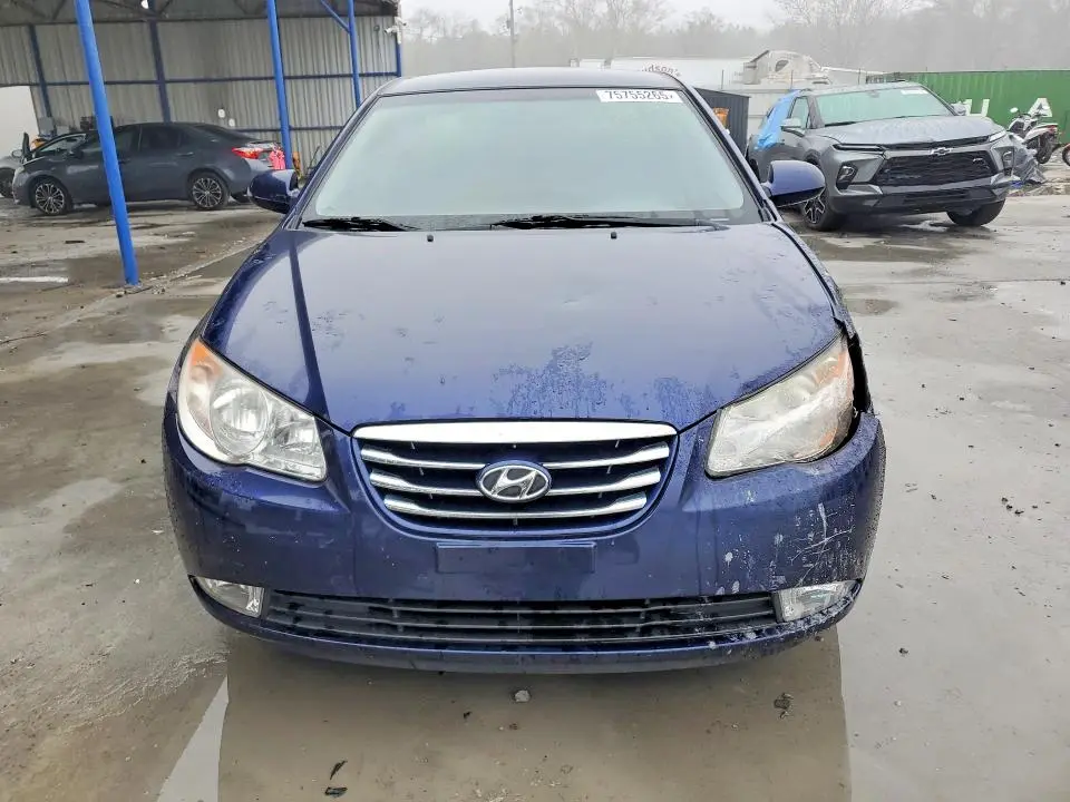 2010 HYUNDAI ELANTRA BLUE  