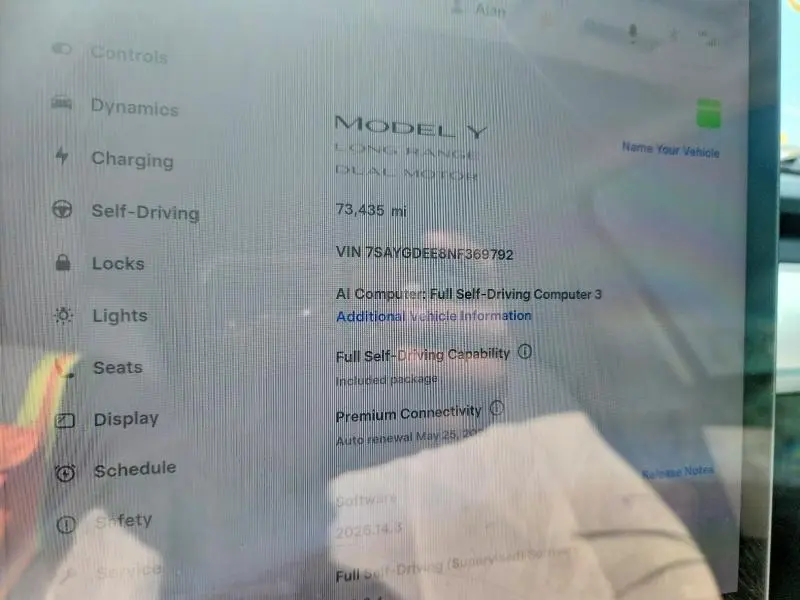 2022 TESLA MODEL Y   