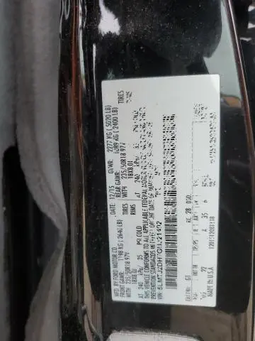 2016 LINCOLN MKC SELECT  