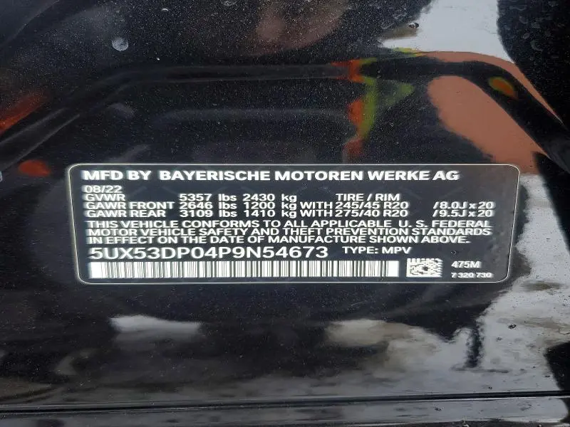 2023 BMW X3 XDRIVE30I  